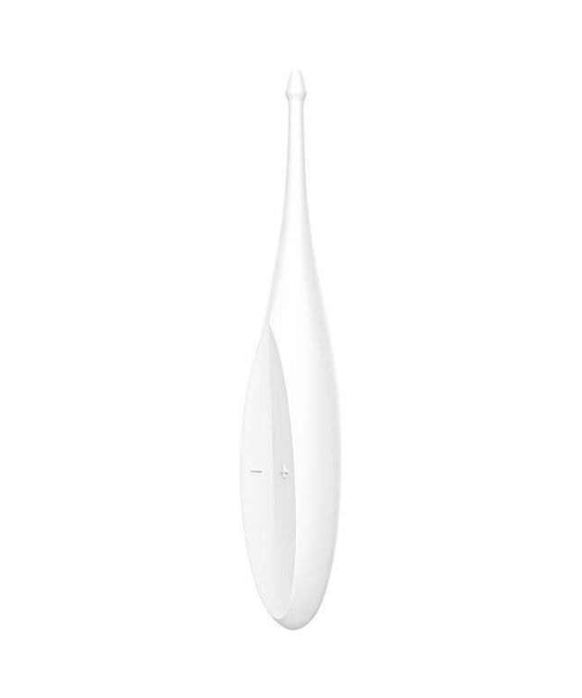 satisfyer vibratore con punta twirling fun bianco