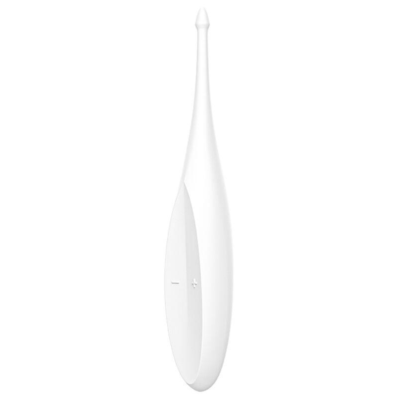 satisfyer vibratore con punta twirling fun bianco