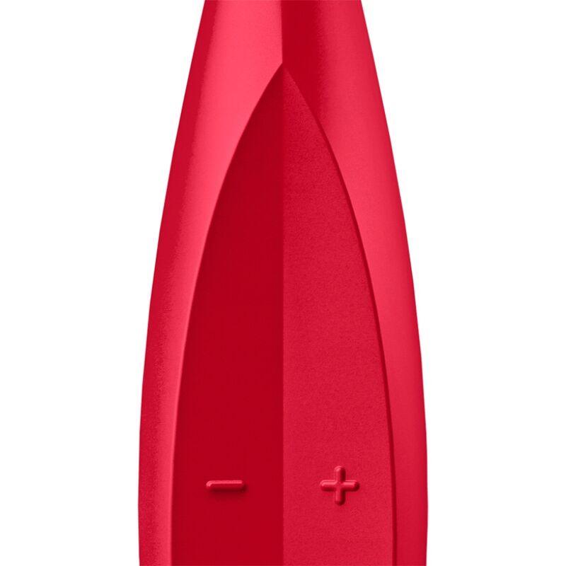 satisfyer vibratore con punta twirling fun rosso