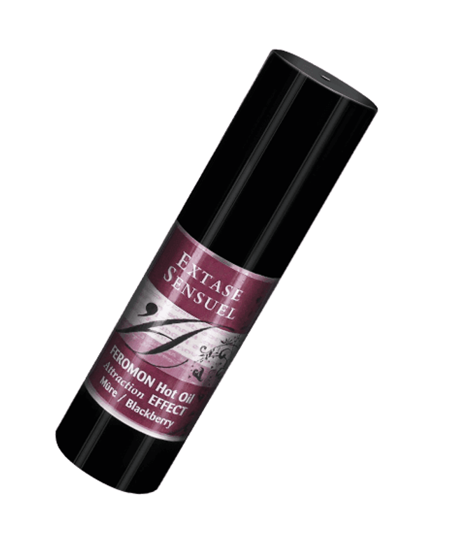 EXTASE SENSUAL - OLIO DA MASSAGGIO EFFETTO RISCALDANTE AI FEROMONI DI MORA 30 ML - Only Vibes