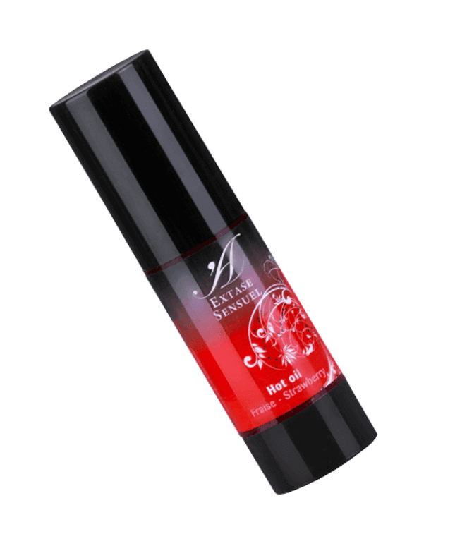 EXTASE SENSUAL - OLIO CALORE STIMOLANTE ALLA FRAGOLA 30 ML - Only Vibes