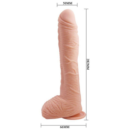 baile dildo realistico in pelle alex 27 cm