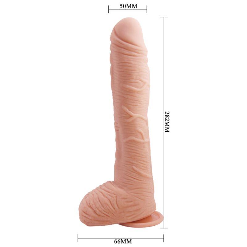 baile dildo realistico in pelle alex 27 cm