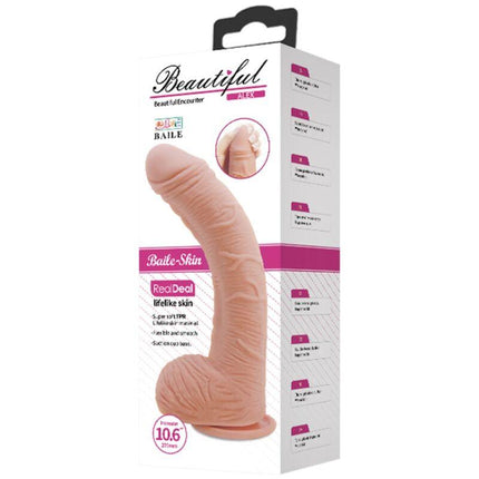 baile dildo realistico in pelle alex 27 cm