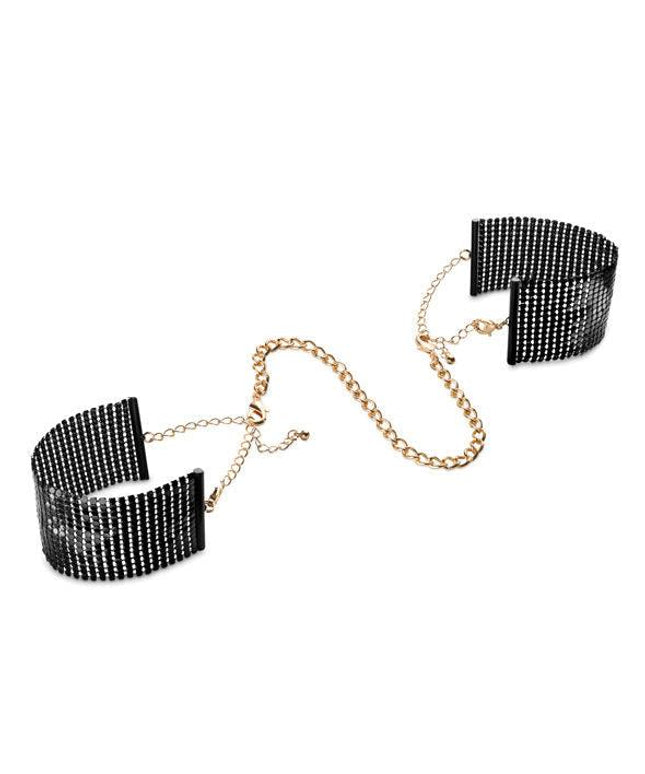 BIJOUX - DÉSIR MÉTALLIQUE MANETTE IN RETE DI METALLO NERO - Only Vibes