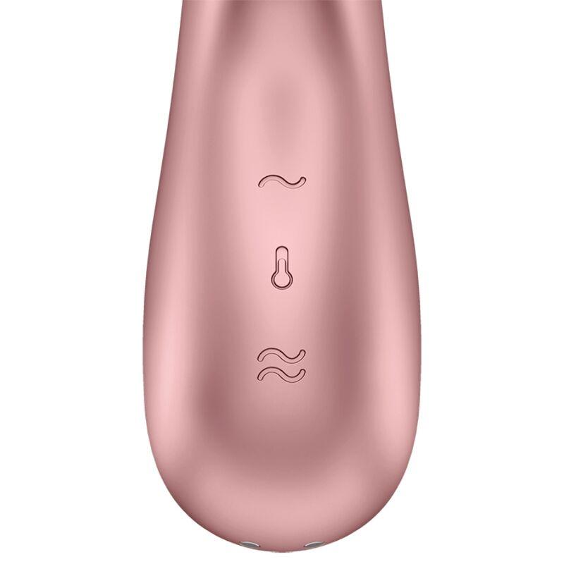 satisfyer vibratore hot lover rosa beige