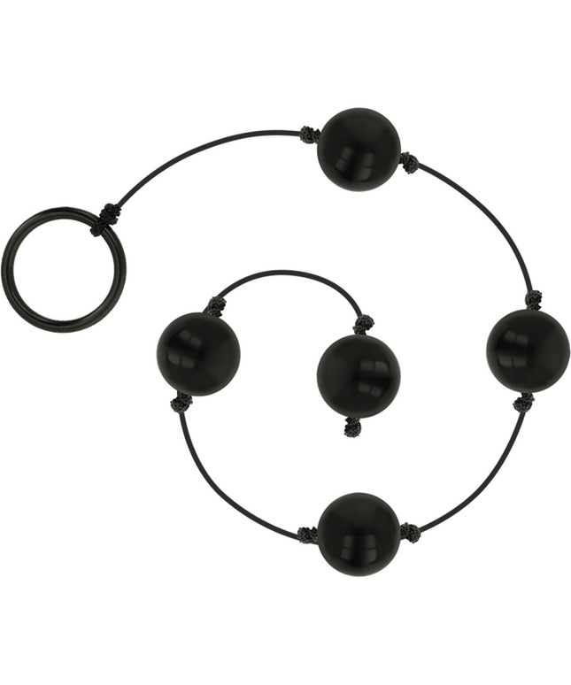 OHMAMA - MINI SFERE ANAL O VAGINALI NERE CINESI