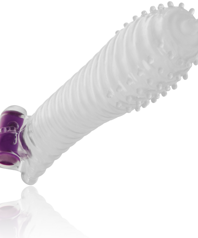 OHMAMA - GUAINA STRUTTURATA PER IL PENE CON PROIETTILE VIBRANTE