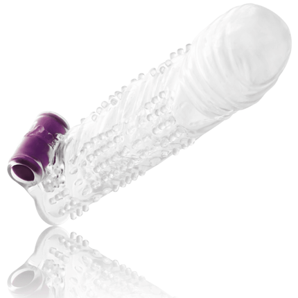 ohmama guaina strutturata per il pene con proiettile vibrante 1