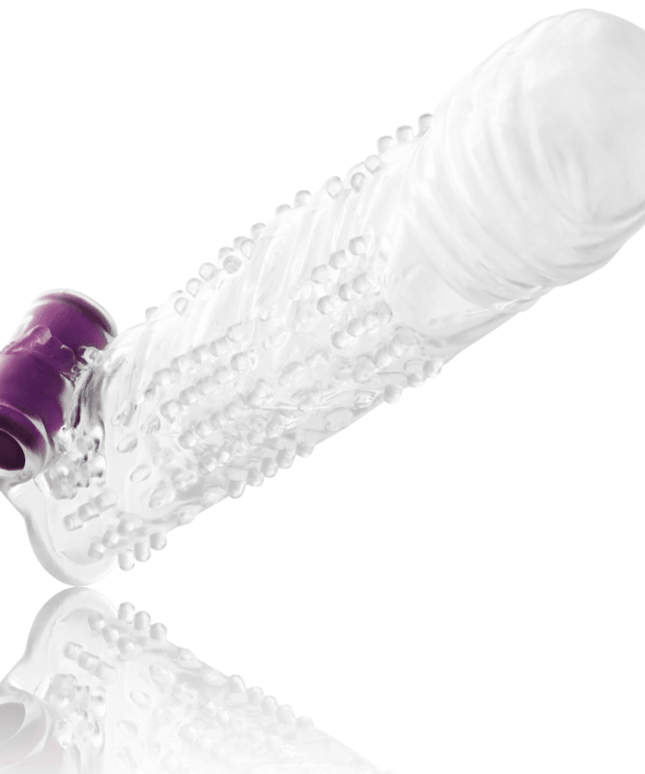 ohmama guaina strutturata per il pene con proiettile vibrante 1
