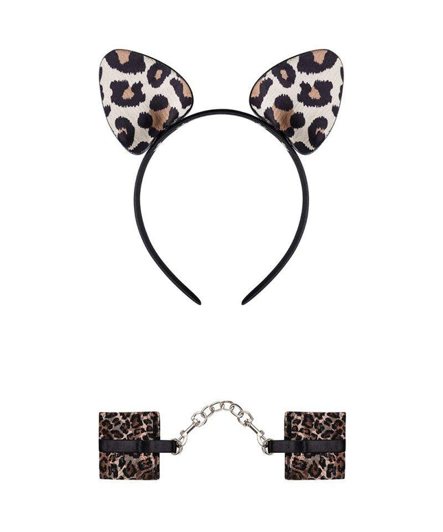 obsessive manette tigella e orecchie leopardo