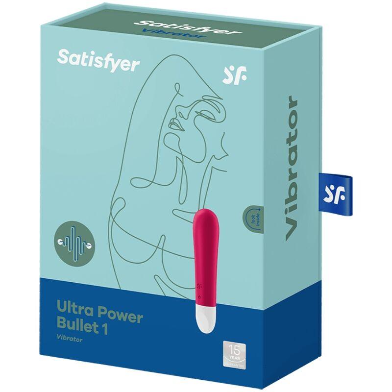 satisfyer bullet ultra power 1 rosso