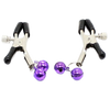 OHMAMA FETISH - Morsetti per capezzoli CON CAMPANELLA LILLA