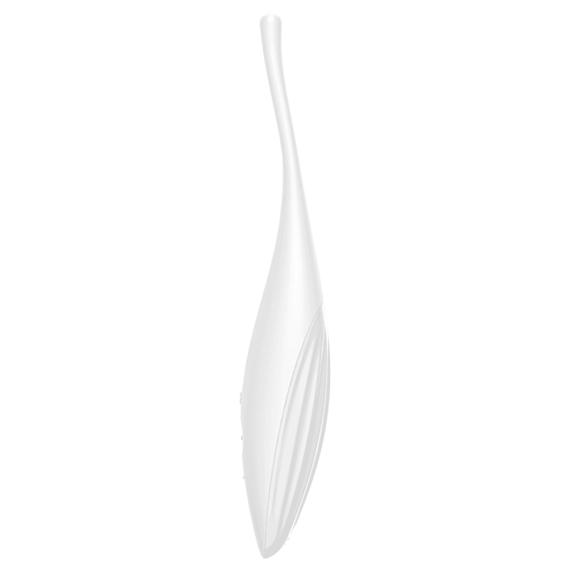 satisfyer vibratore twirling joy clit tip bianco