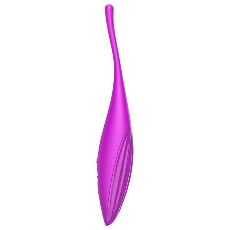 satisfyer vibratore twirling joy clit tip fucsia