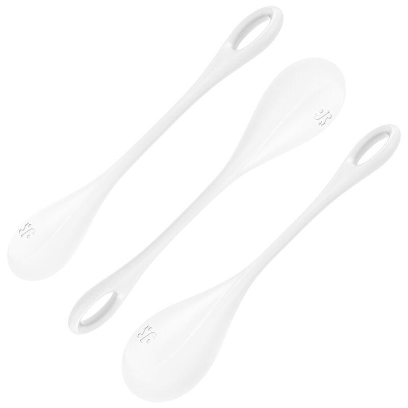 satisfyer set da allenamento yoni power 1 bianco