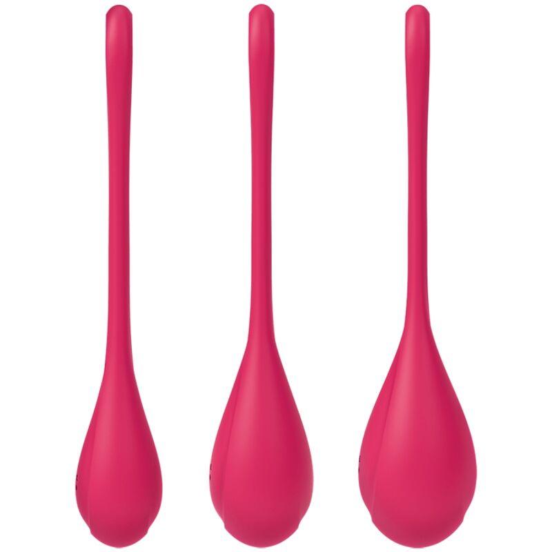 satisfyer set da allenamento yoni power 1 rosso