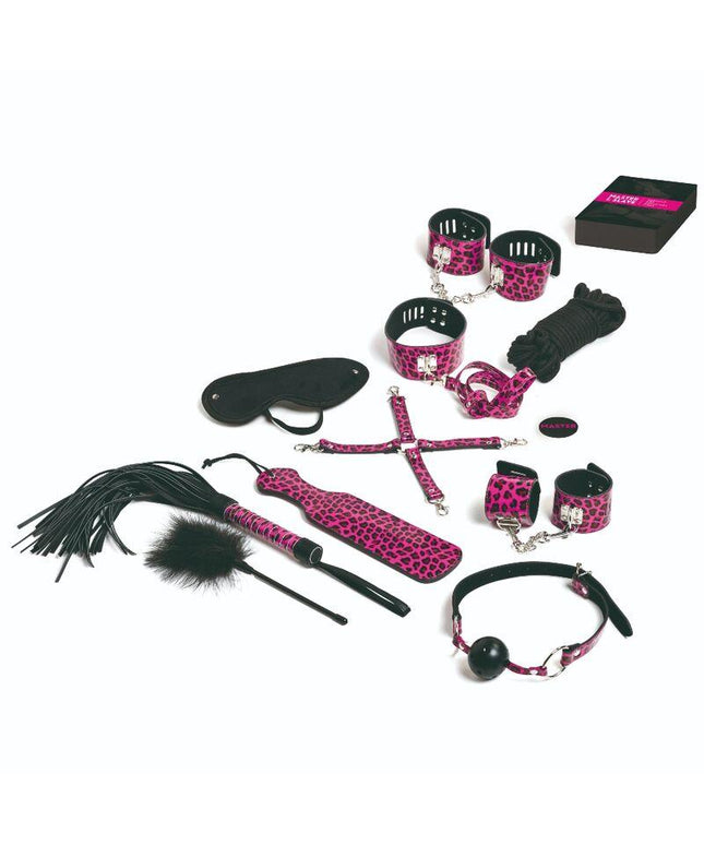 tease please set 13 accessori bondage magenta