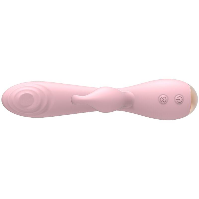 nalone vibratore magic stick con coniglio rosa chiaro