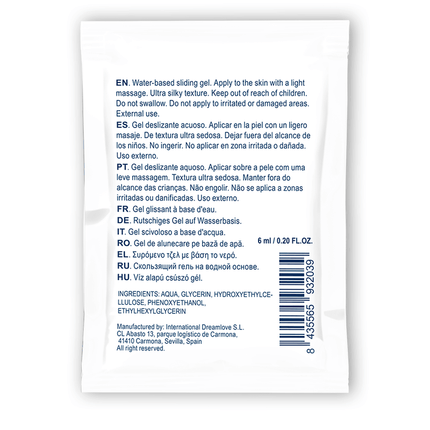 waterfeel gel scorrevole neutro a base acqua 6 ml