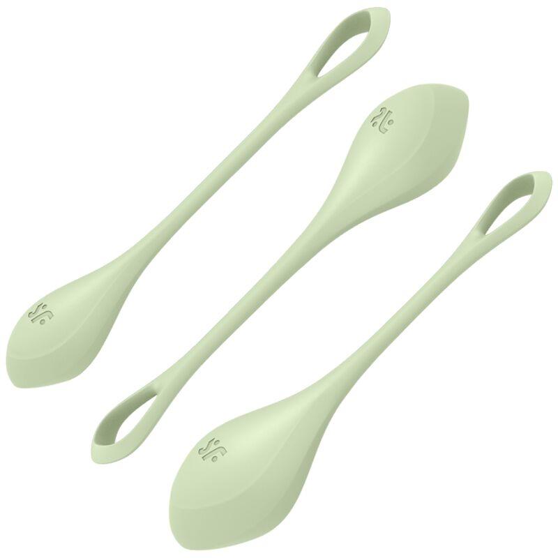 satisfyer set da allenamento yoni power 2 verde