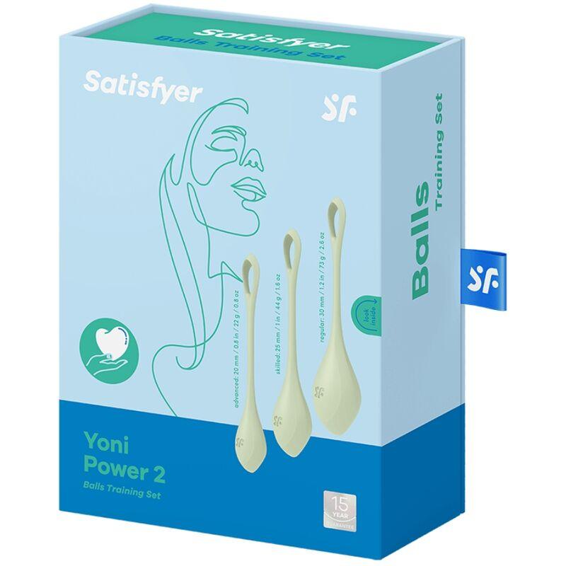 satisfyer set da allenamento yoni power 2 verde