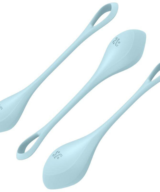 satisfyer set da allenamento yoni power 2 blu