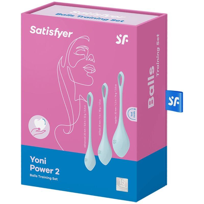 satisfyer set da allenamento yoni power 2 blu