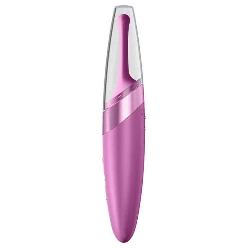 satisfyer vibratore con punta clit twirling delight viola