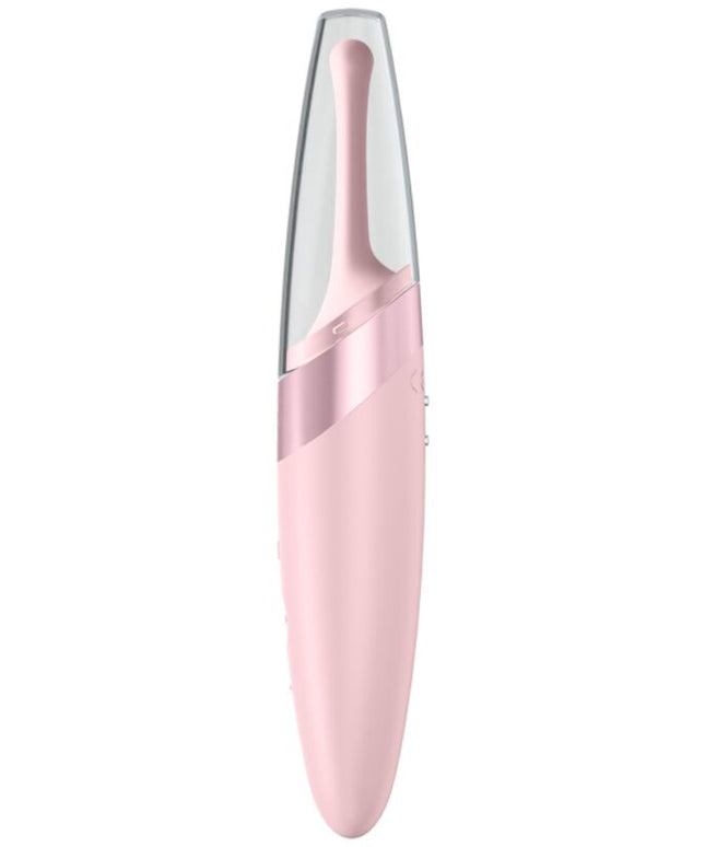 SATISFYER - VIBRATORE TWIRLING DELIGHT CLIT TIP ROSA