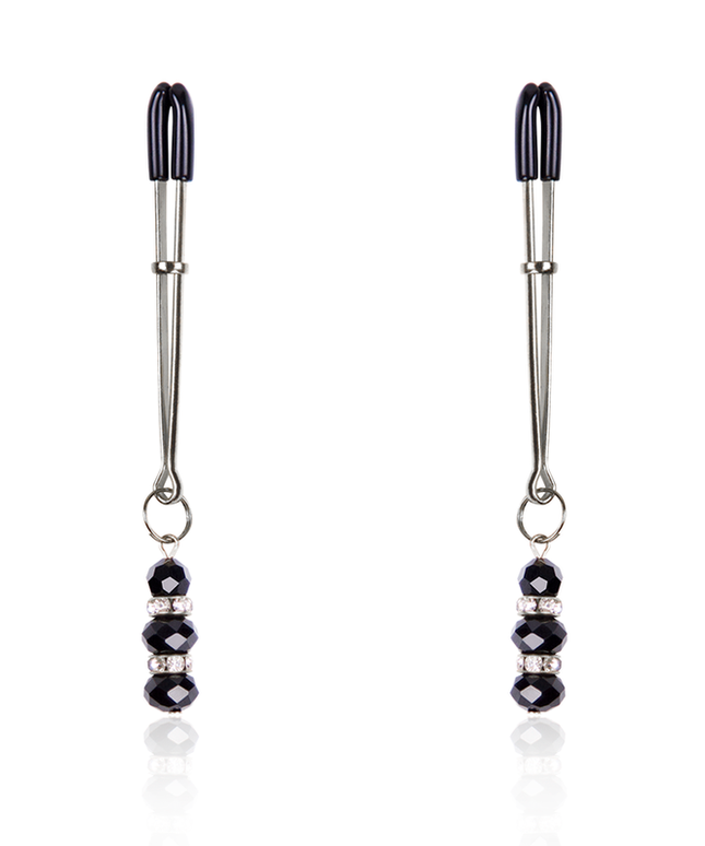 OHMAMA FETISH - Morsetti per capezzoli CON PIETRE DI CRISTALLO