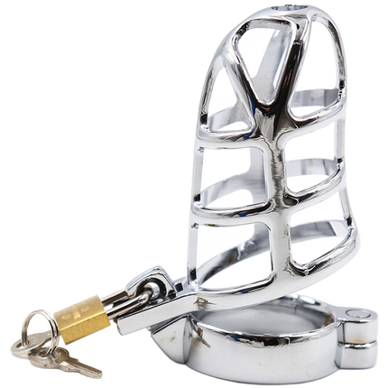 OHMAMA FETISH - GABBIA PER PENE IN METALLO TAGLIA M