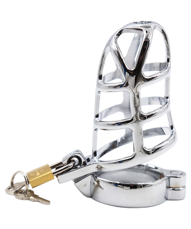 OHMAMA FETISH - GABBIA PER PENE IN METALLO TAGLIA M