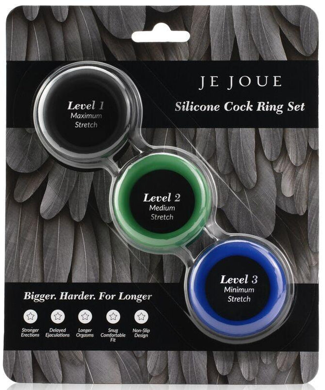 je joue set in silicone anelli per pene in silicone