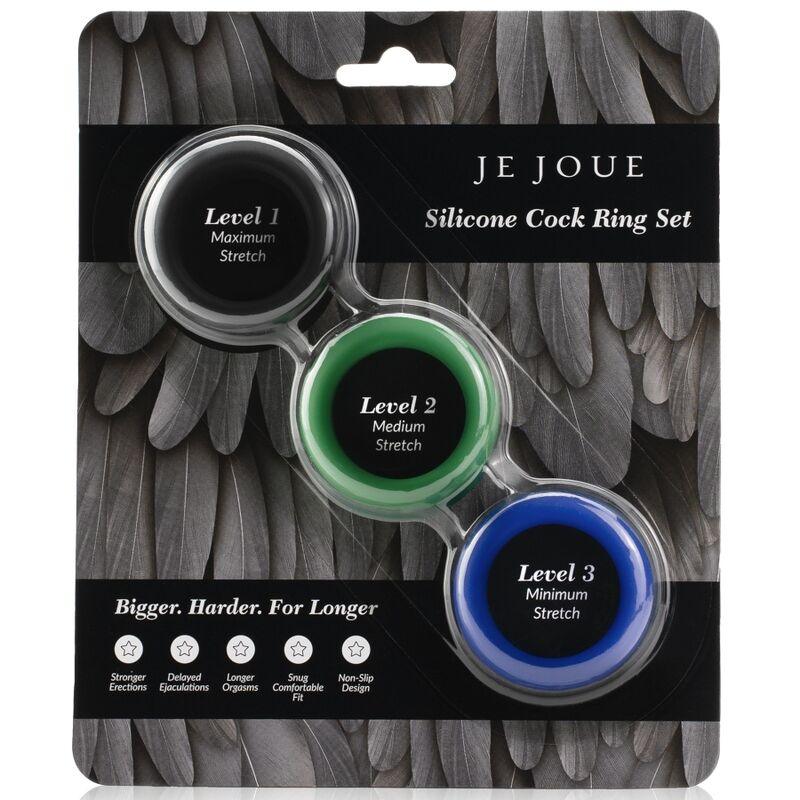 je joue set in silicone anelli per pene in silicone