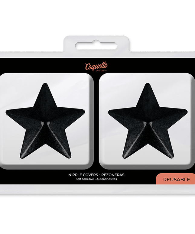 coquette chic desire copri capezzoli black stars