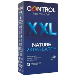 control nature 2 preservativi xtra large xxl 12 unita