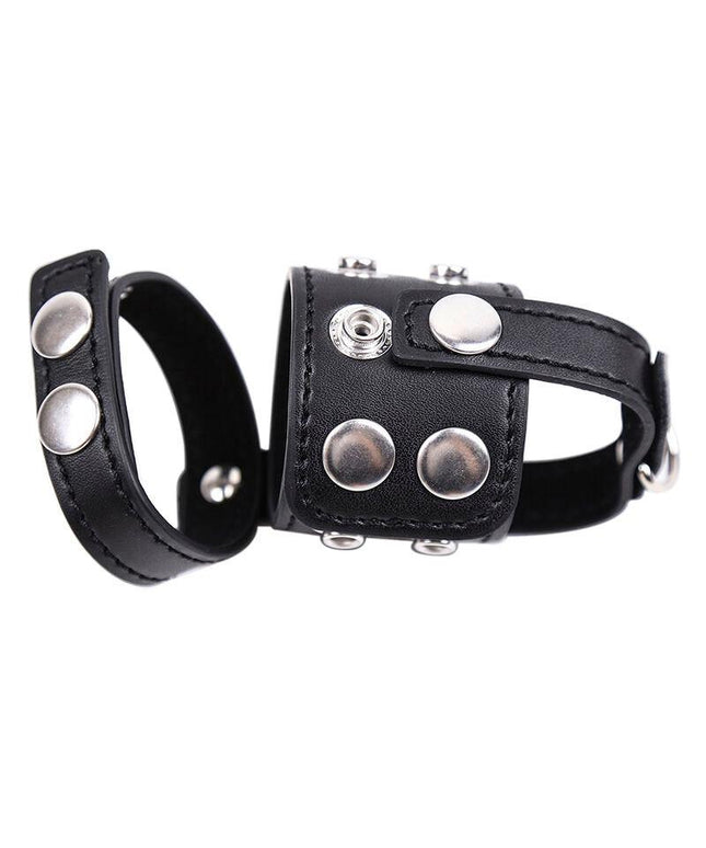 ohmama fetish guaina di castita in pelle