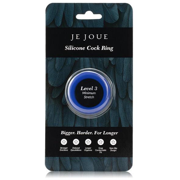 je joue anello in silicone blu strangolamento minimo