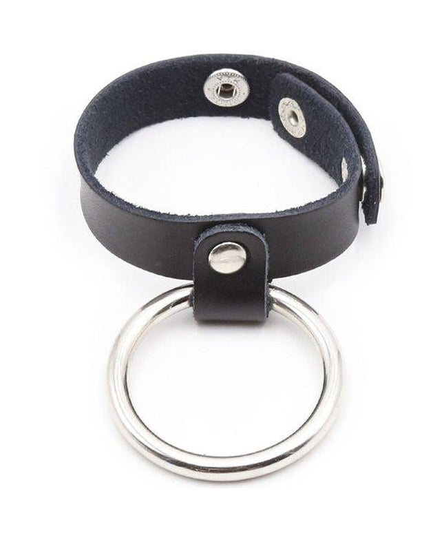 ohmama fetish anello per pene con anello in metallo