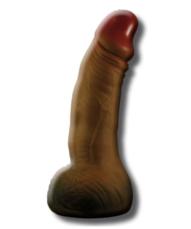 diablo picante salvadanaio pene marrone