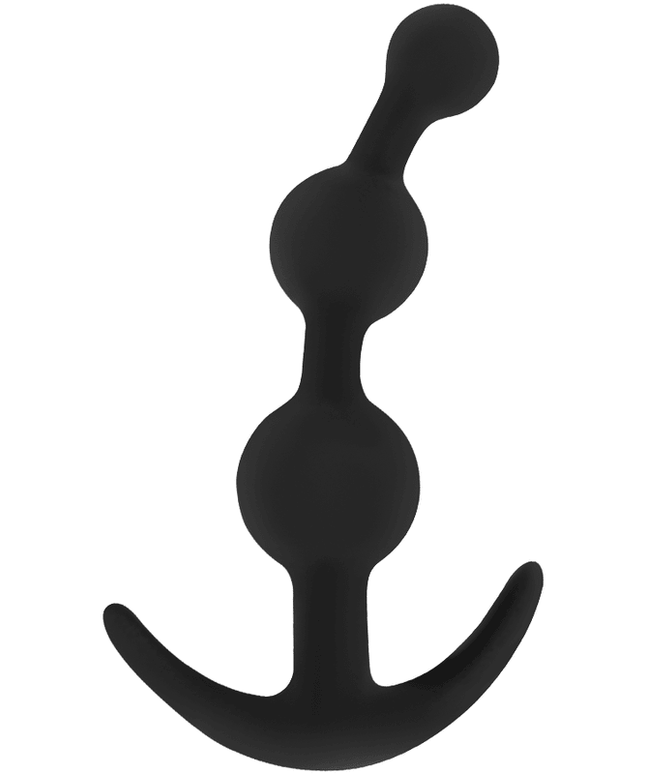 ohmama plug anale in silicone curvo 13 cm