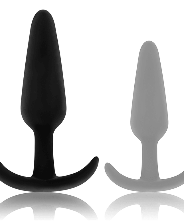 ohmama plug anale in silicone con manico medio