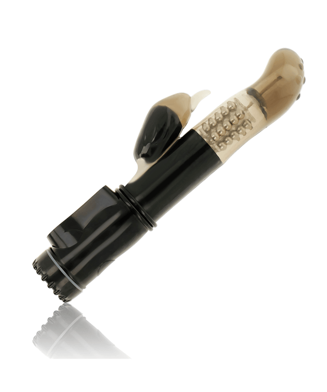 ohmama vibratore rotatore con stimolatore del clitoride delfin