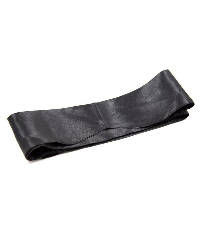 ohmama fetish maschera per bendaggio in raso