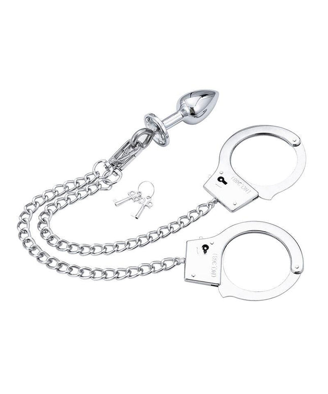 ohmama fetish manette con metallo e tappo