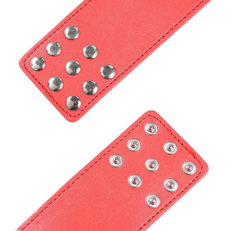 ohmama fetish manette rosse con chiusura a scatto