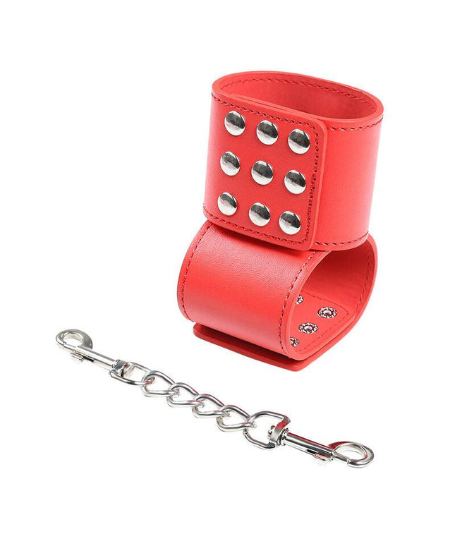ohmama fetish manette rosse con chiusura a scatto