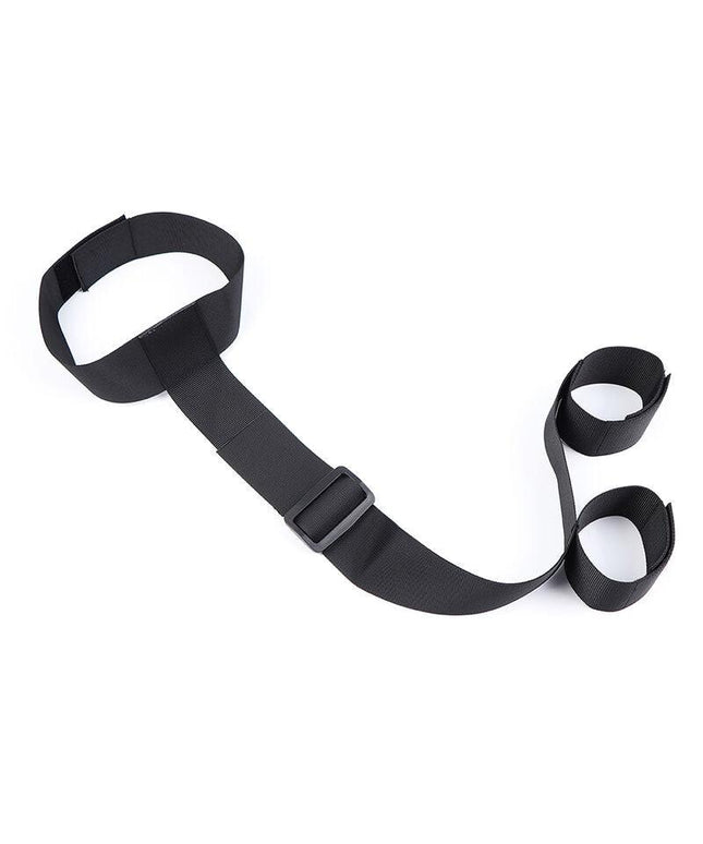 ohmama fetish manette da polso e collare in nylon