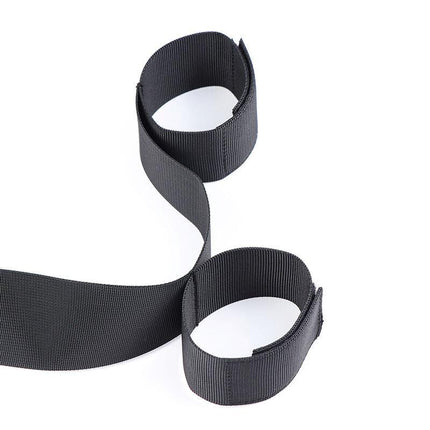 ohmama fetish manette da polso e collare in nylon